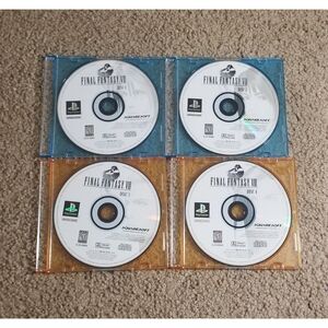 Final Fantasy VIII (PS1, 1999) - Complete 4-Disc Set - Authentic Squaresoft